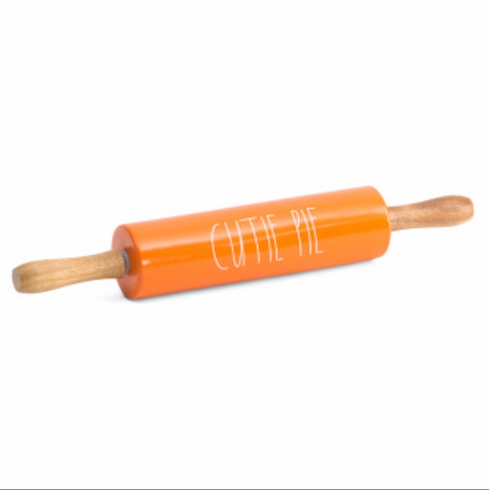•NIB•Rae Dunn Collection Ceramic Rolling Pin- ‘Cutie Pie’